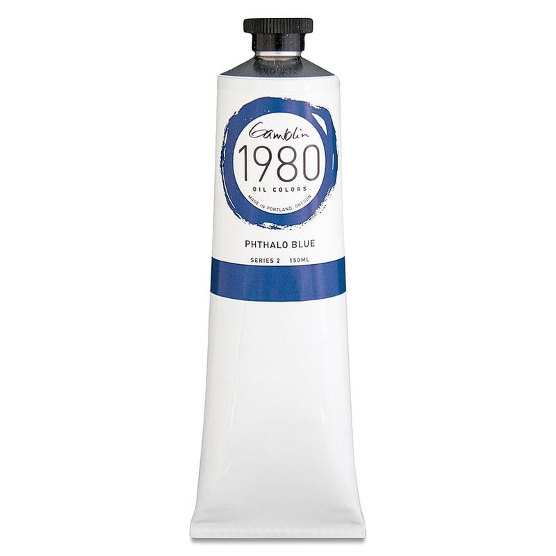 Gamblin 1980 Oil Phthalo Blue 150Ml